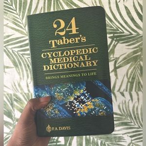 24 Tabers Cyclopedic Medical Dictionary